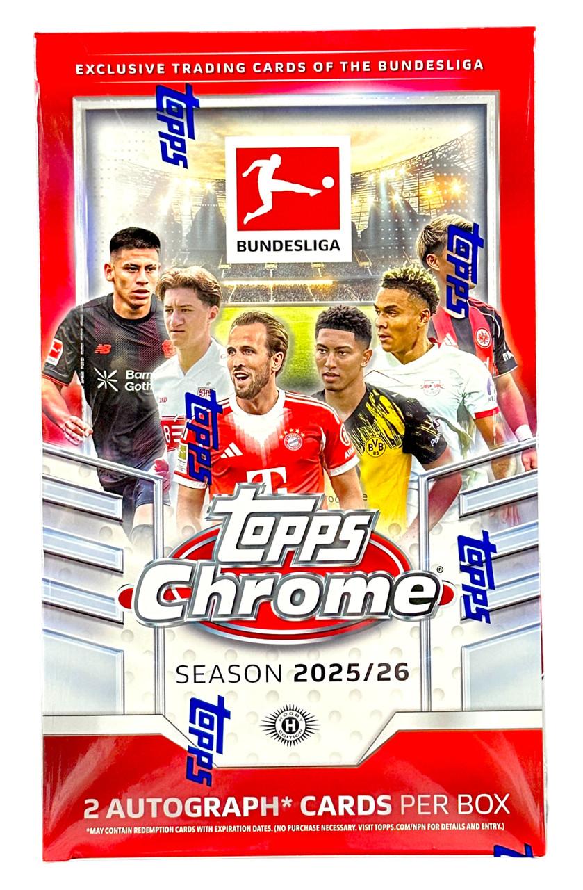 2025/26 Topps Chrome Bundesliga Soccer Hobby Box