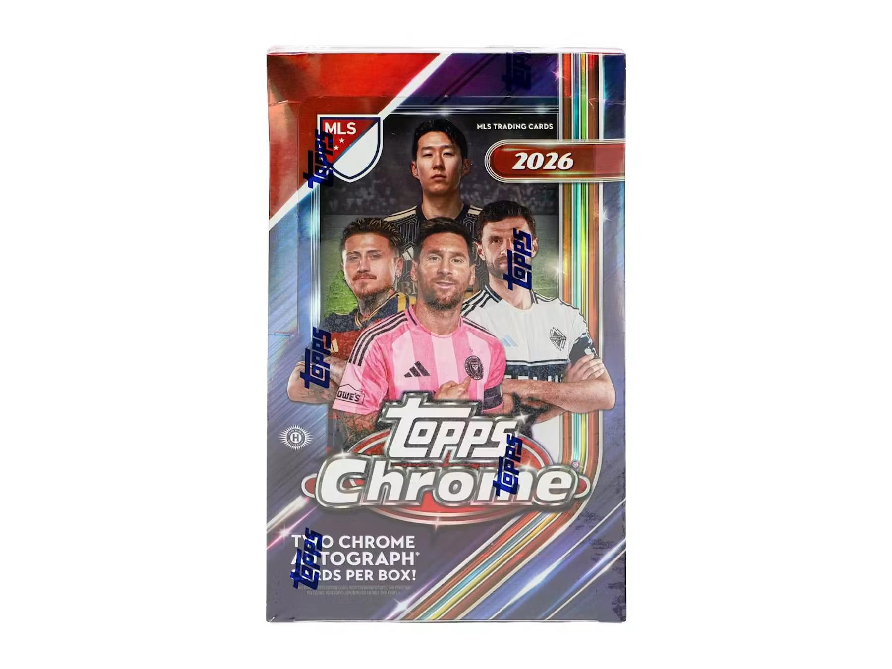 2026 Topps MLS Chrome Soccer Hobby Box