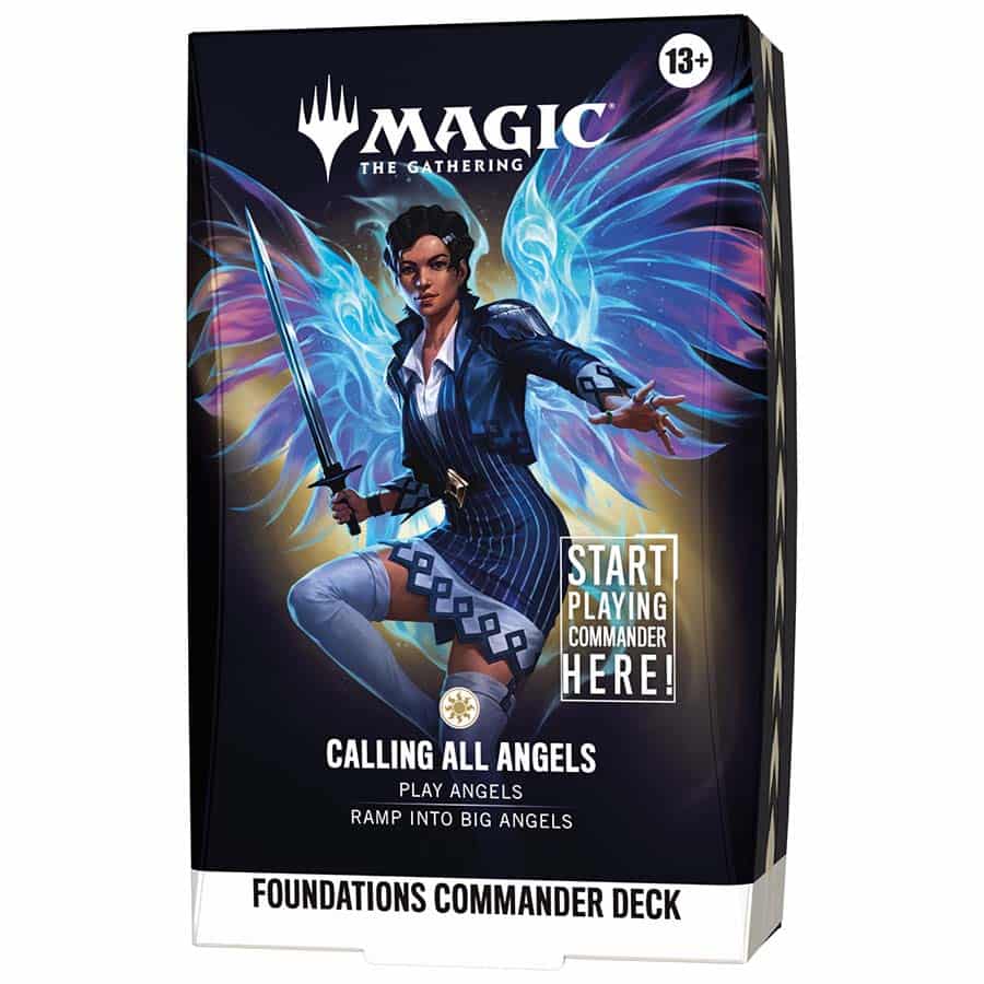 Magic: The Gathering Foundations Commander Deck 5 Box Case