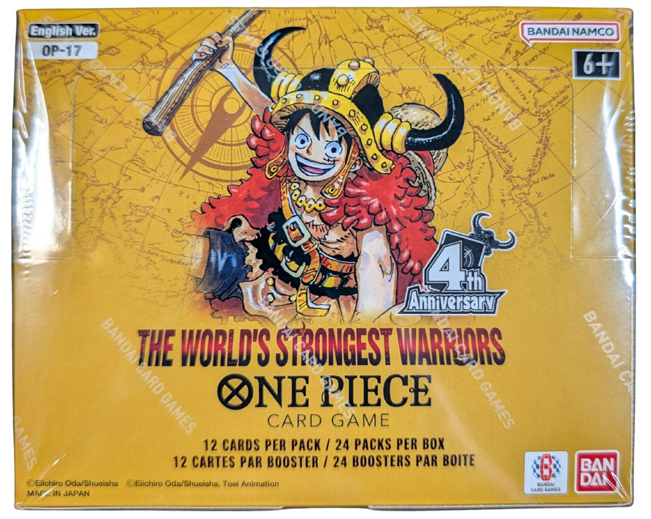 One Piece TCG: The World's Strongest Warriors Booster Box